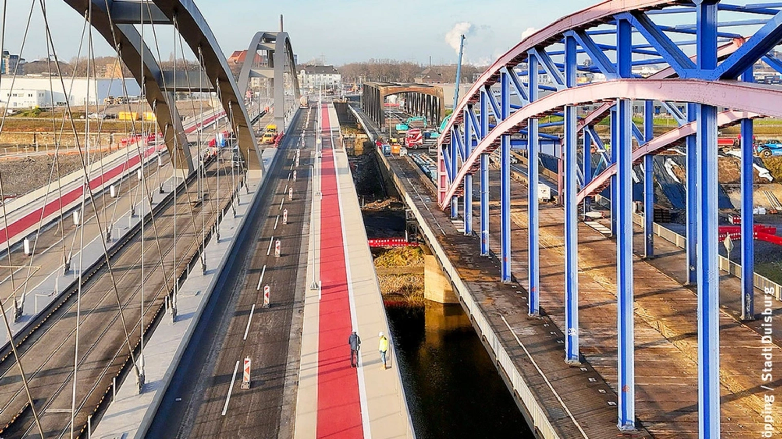 Karl-Lehr-Brücke in Duisburg