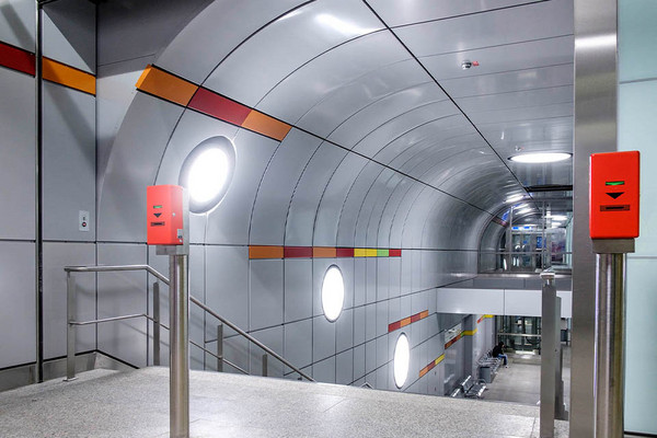 Stadtbahnhaltestelle im Dortmunder Hauptbahnhof