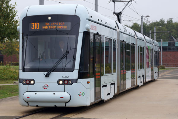 Niederflurgerechte Straßenbahn der Bogestra