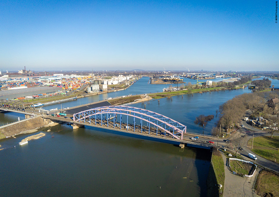 Karl-Lehr-Brücke in Duisburg