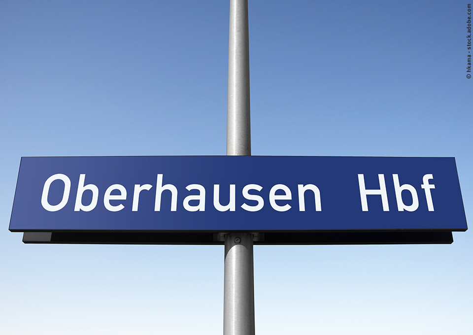 Oberhausen HBF Schild