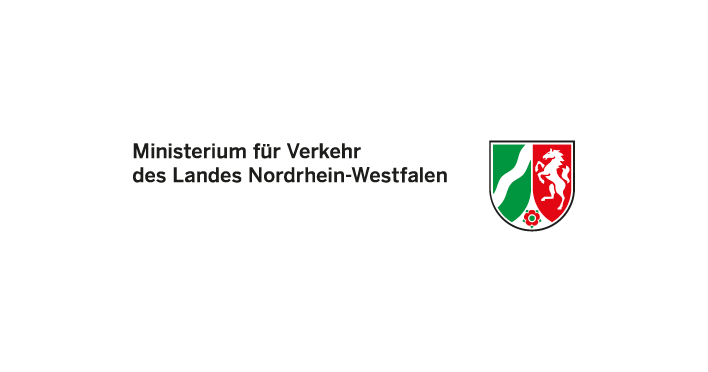 Das Logo des Ministerium für Verkehr des Landes NRW
